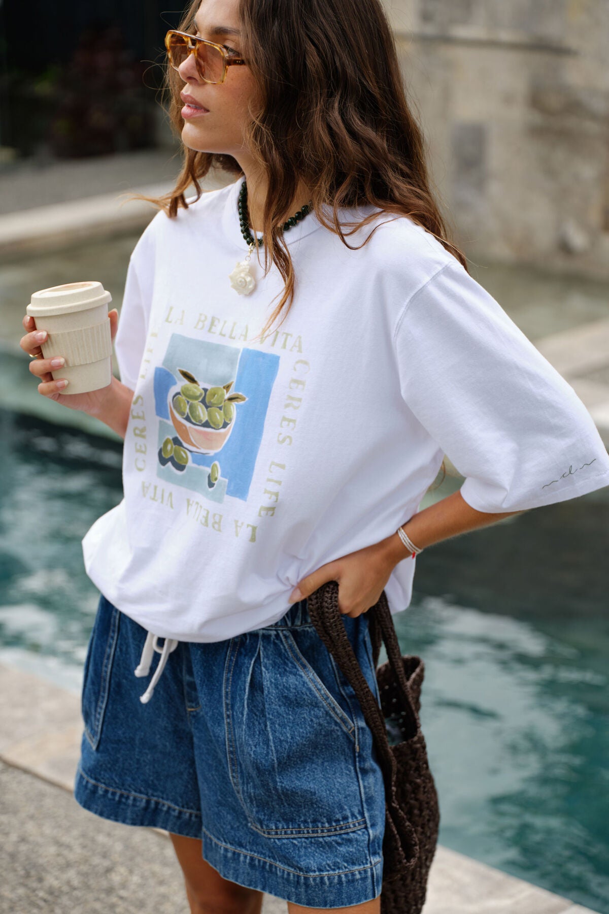 Darcy Relaxed Shorts | Indigo