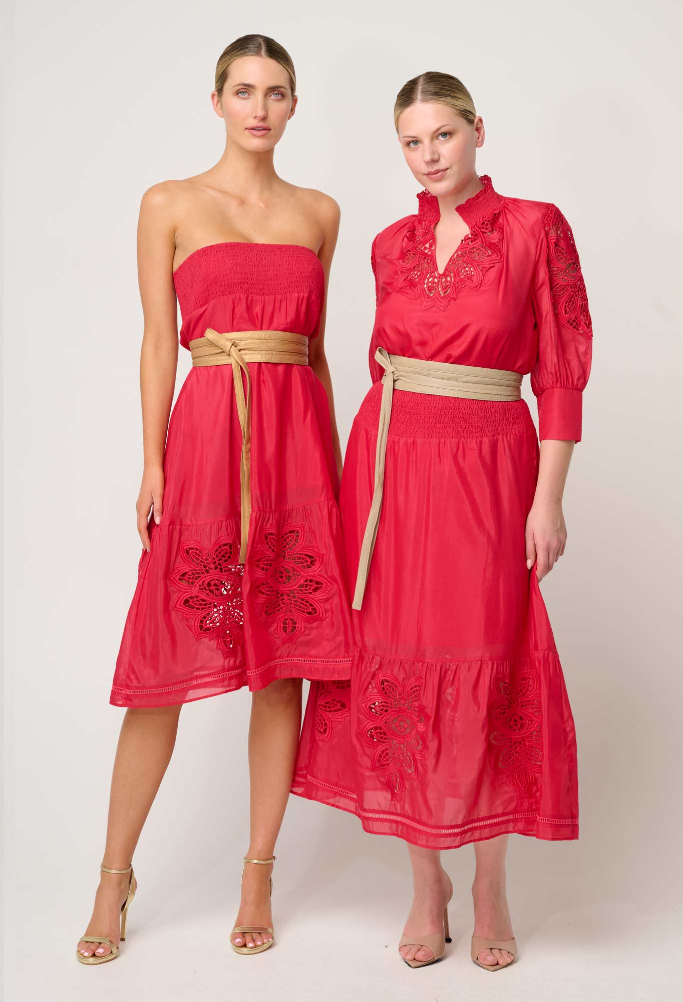 Cordelia Skirt in Ruby