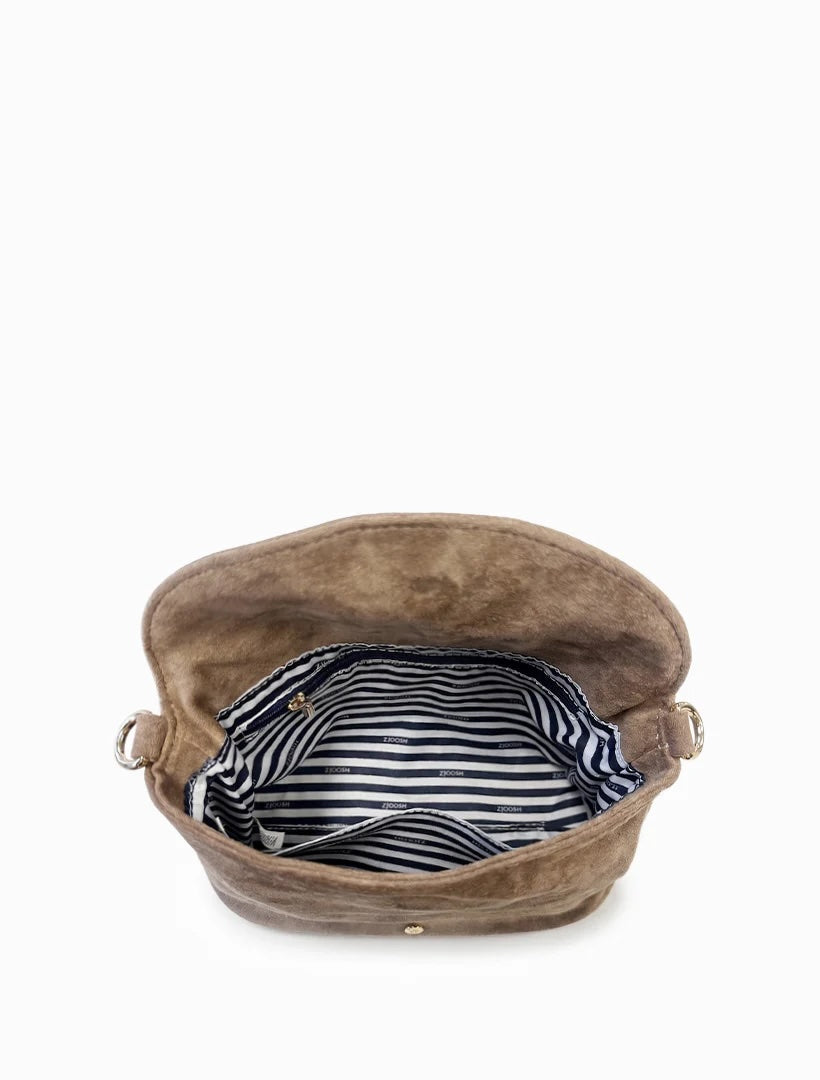 Darcy Eco Suede Bag | Tan