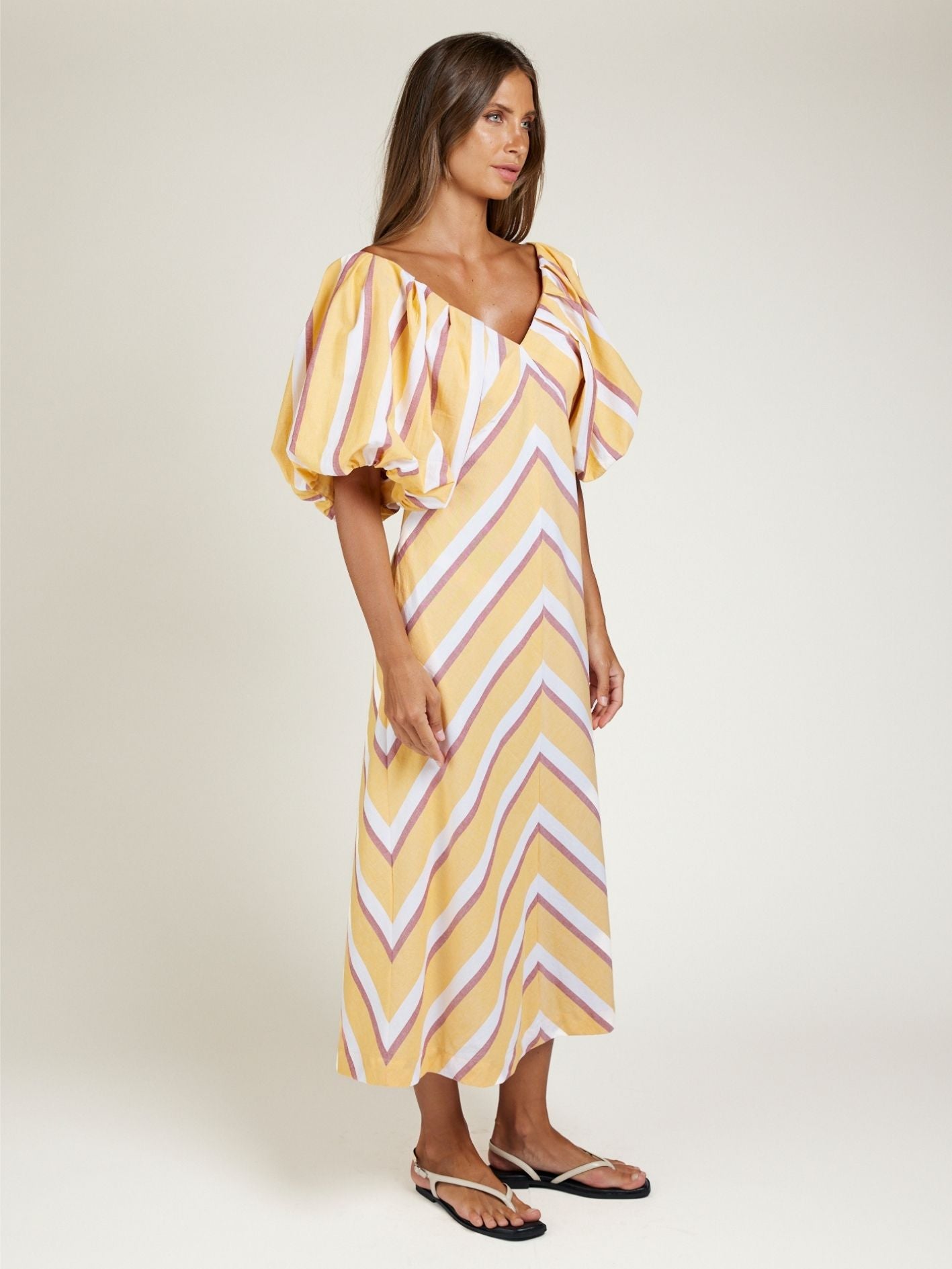 Monument Dress Sunstripe