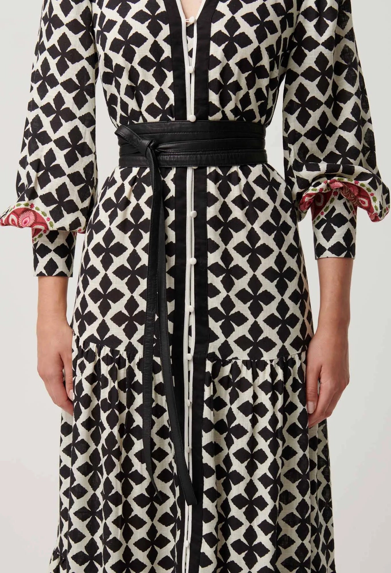 Milton Leather Belt | Black