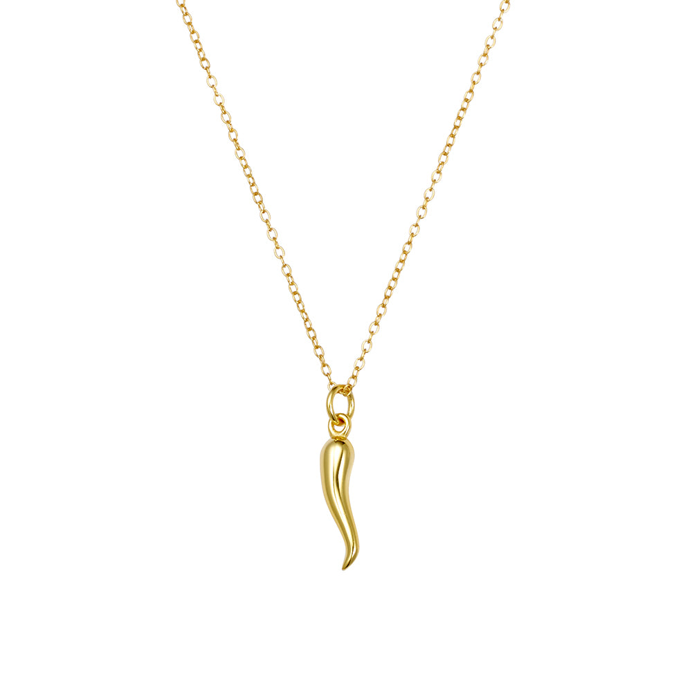 Necklace | Cornicello Horn Gold