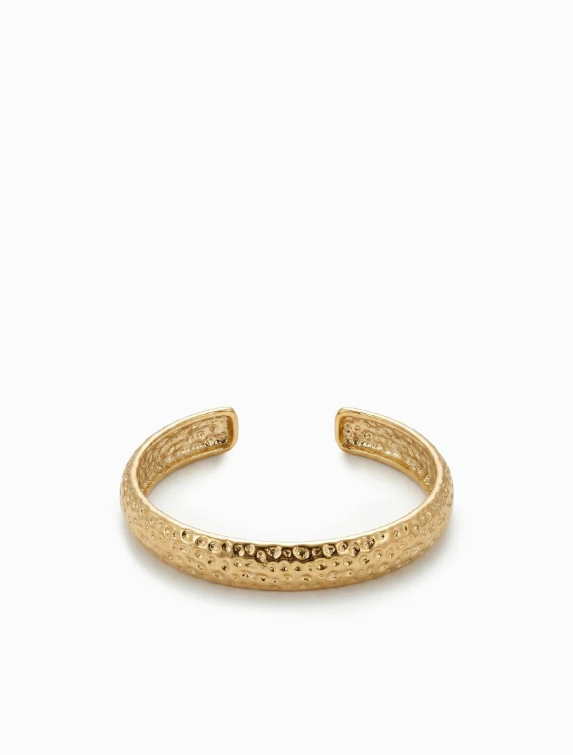 Cuff | Hammered Cuff Gold