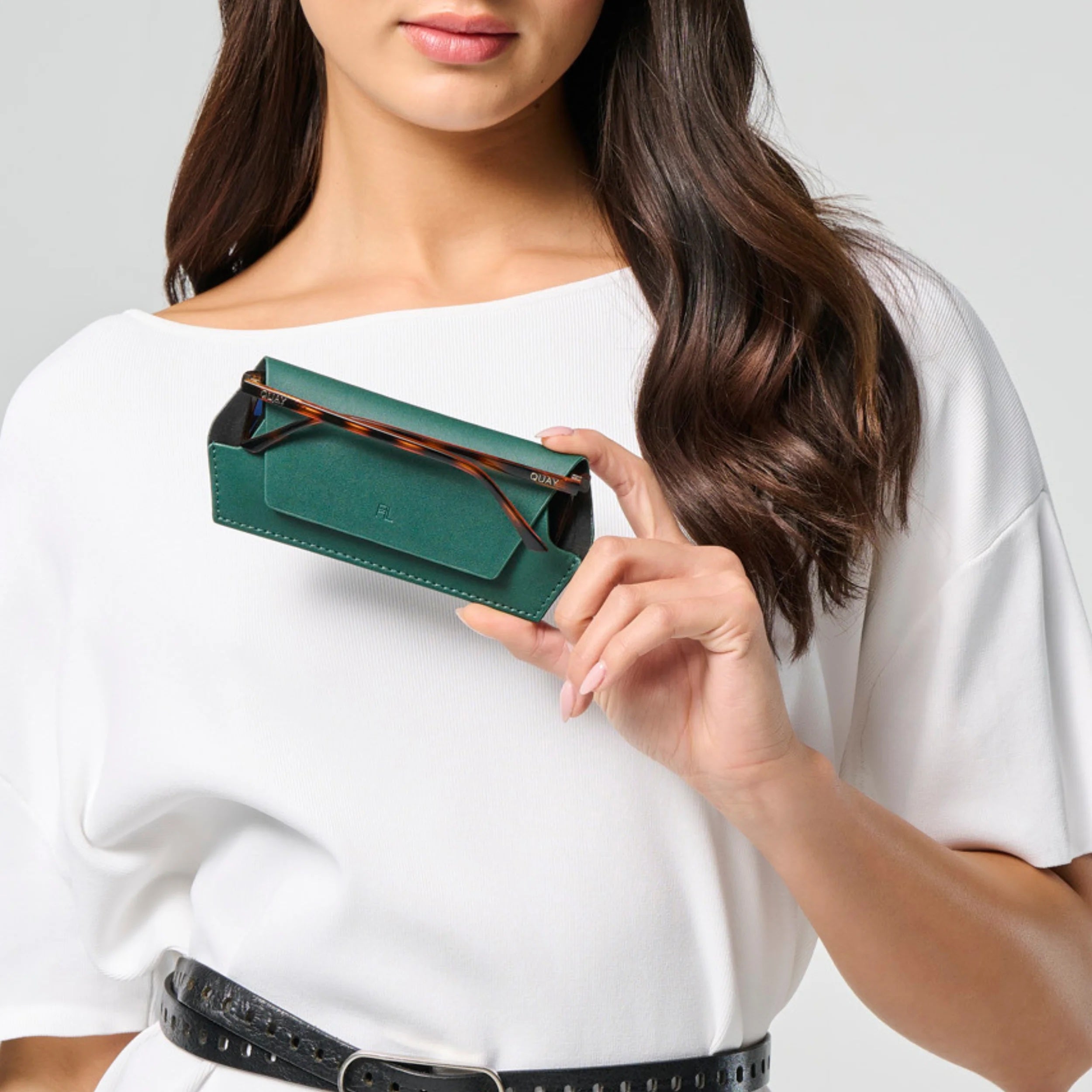 Slimline Glasses Case | Forest