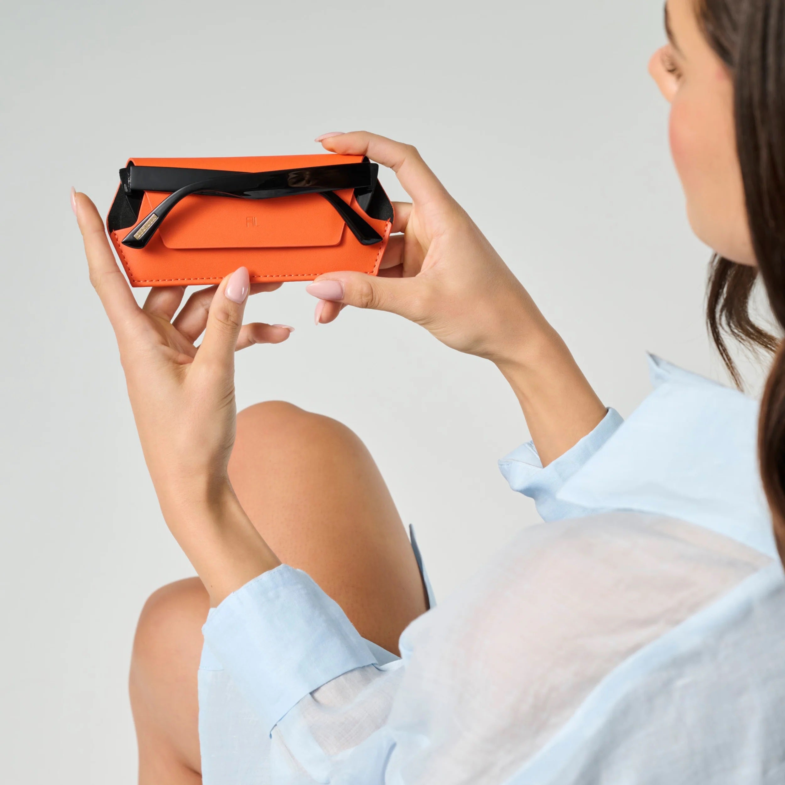 Slimline Glasses Case | Ginger