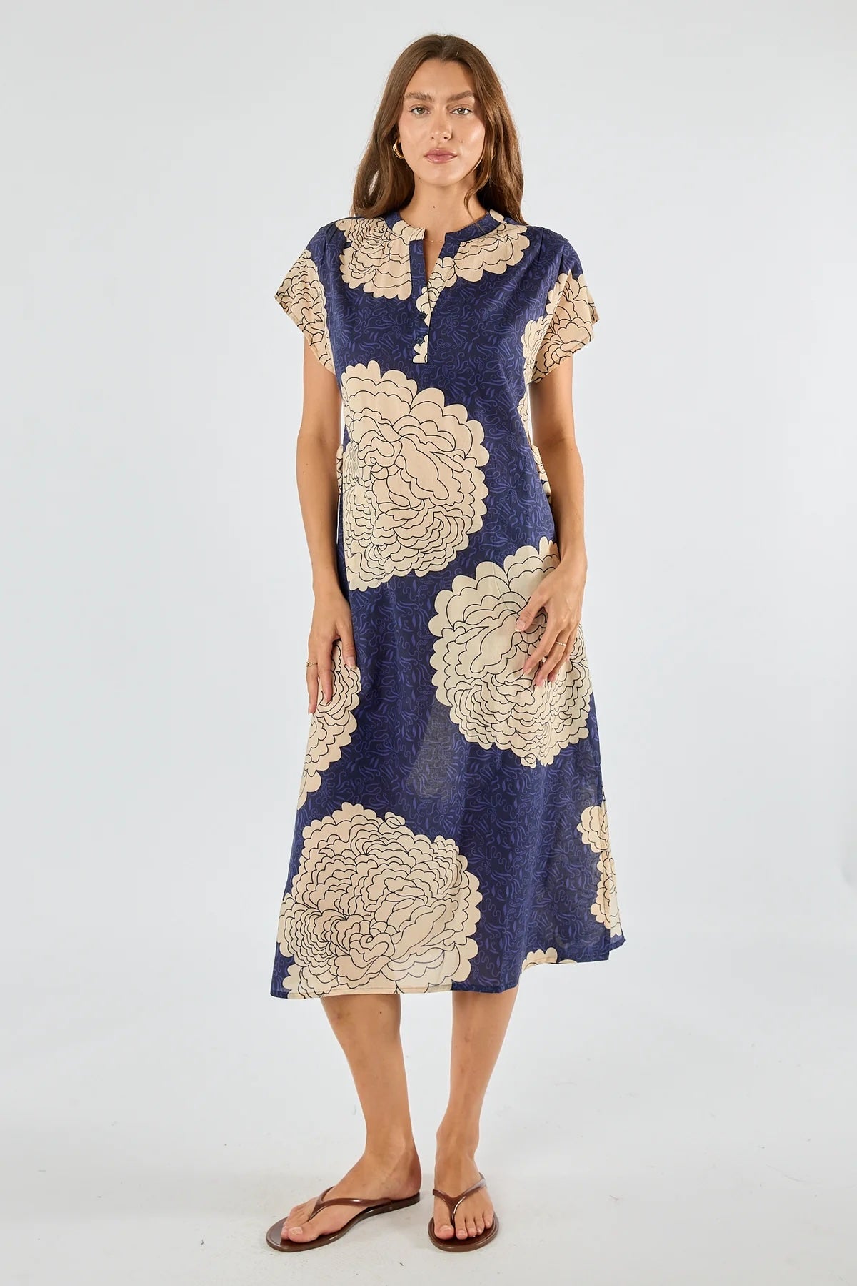 Orient Dress | Navy