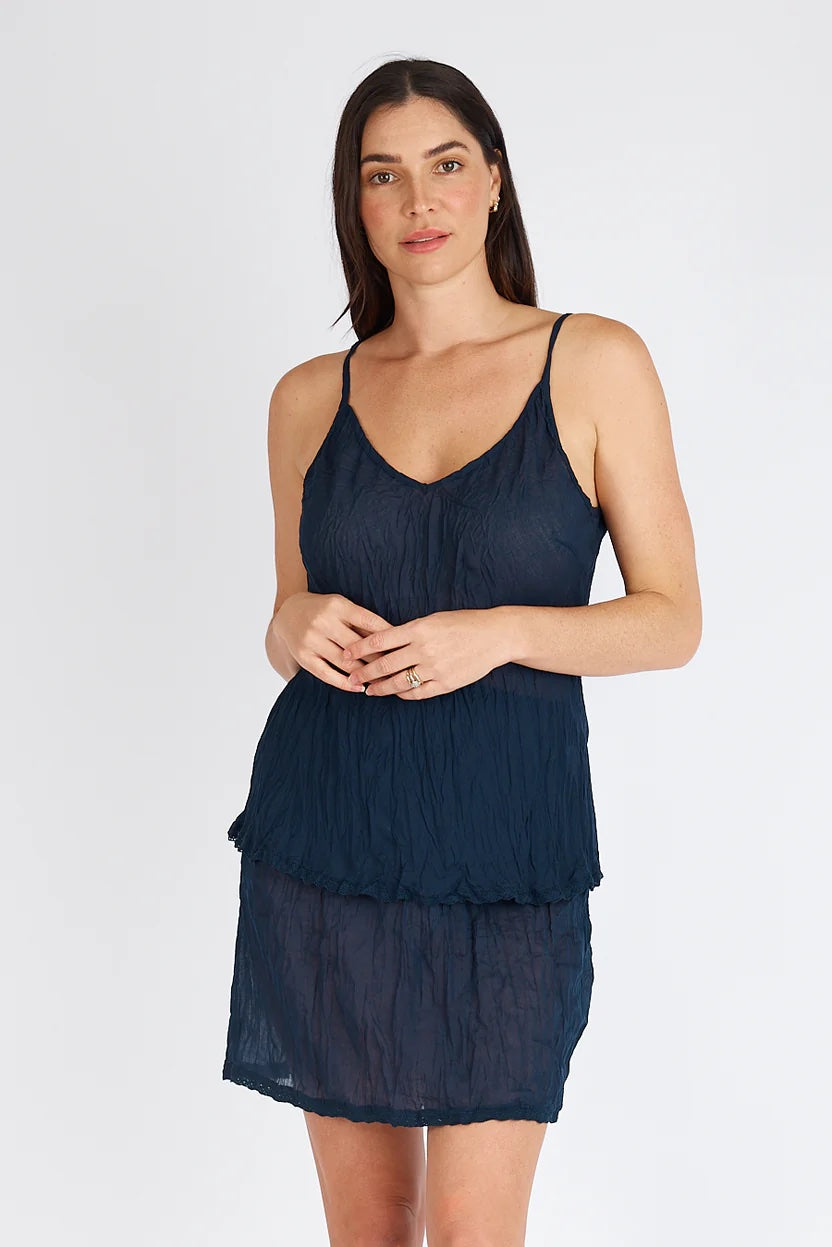 Ibiza Half Slip | Navy