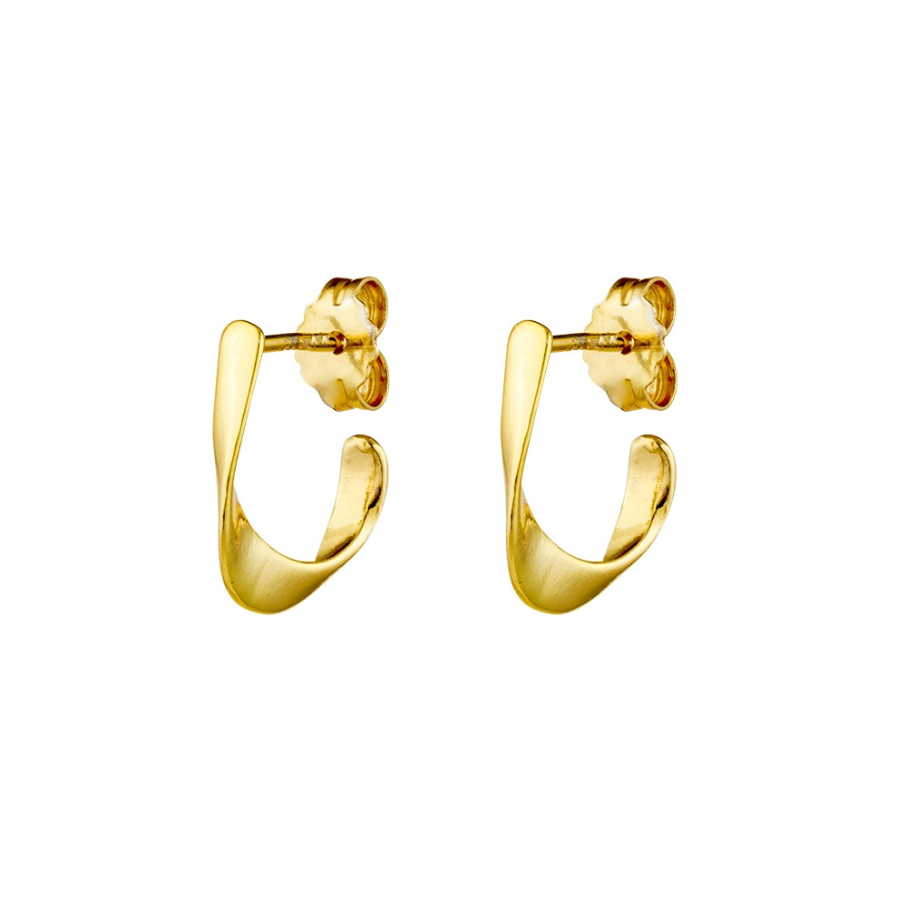 Gold Tapered Half Earring.jpg